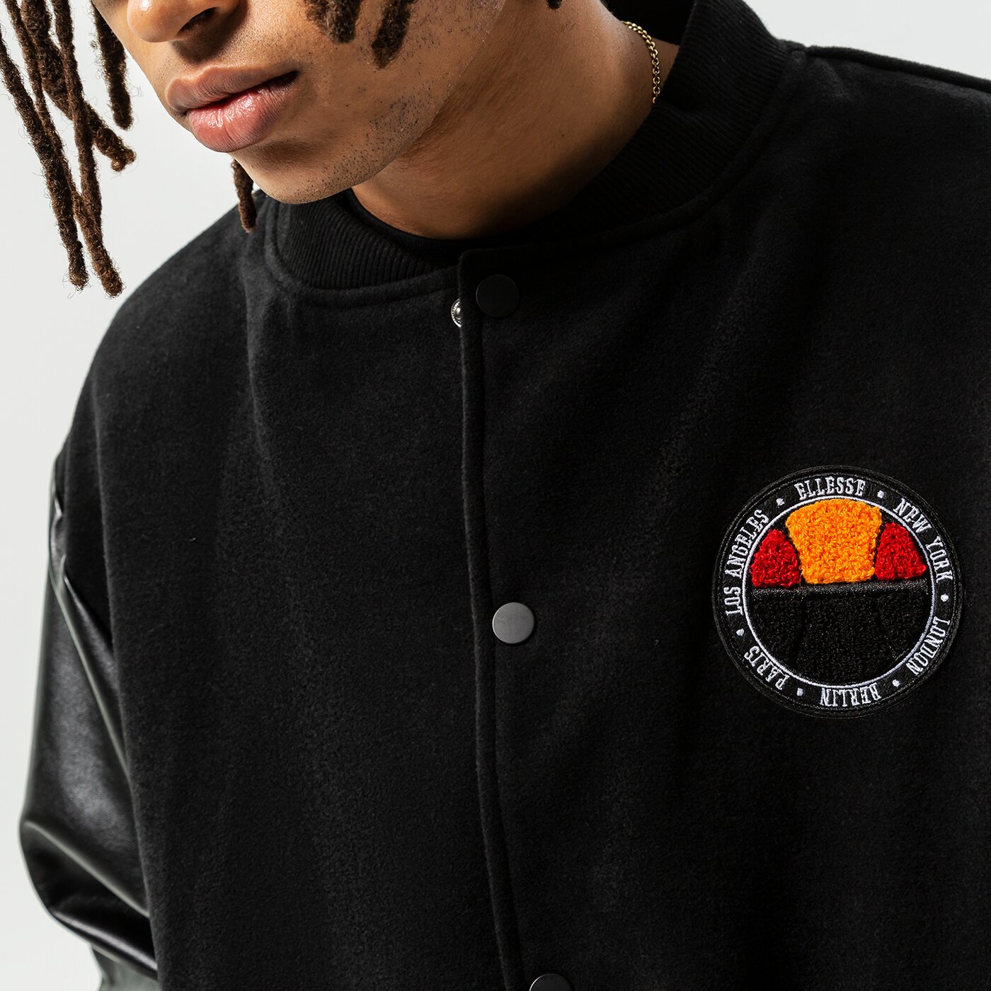 Мъжко преходно яке ELLESSE ЯКЕ NOTRE JACKET BLK shp16229011 цвят черен