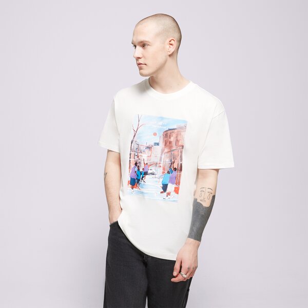Мъжка тениска NEW BALANCE ТЕНИСКА HOOPS GRAPHIC COTTON JERSE mt31583sst цвят многоцветен