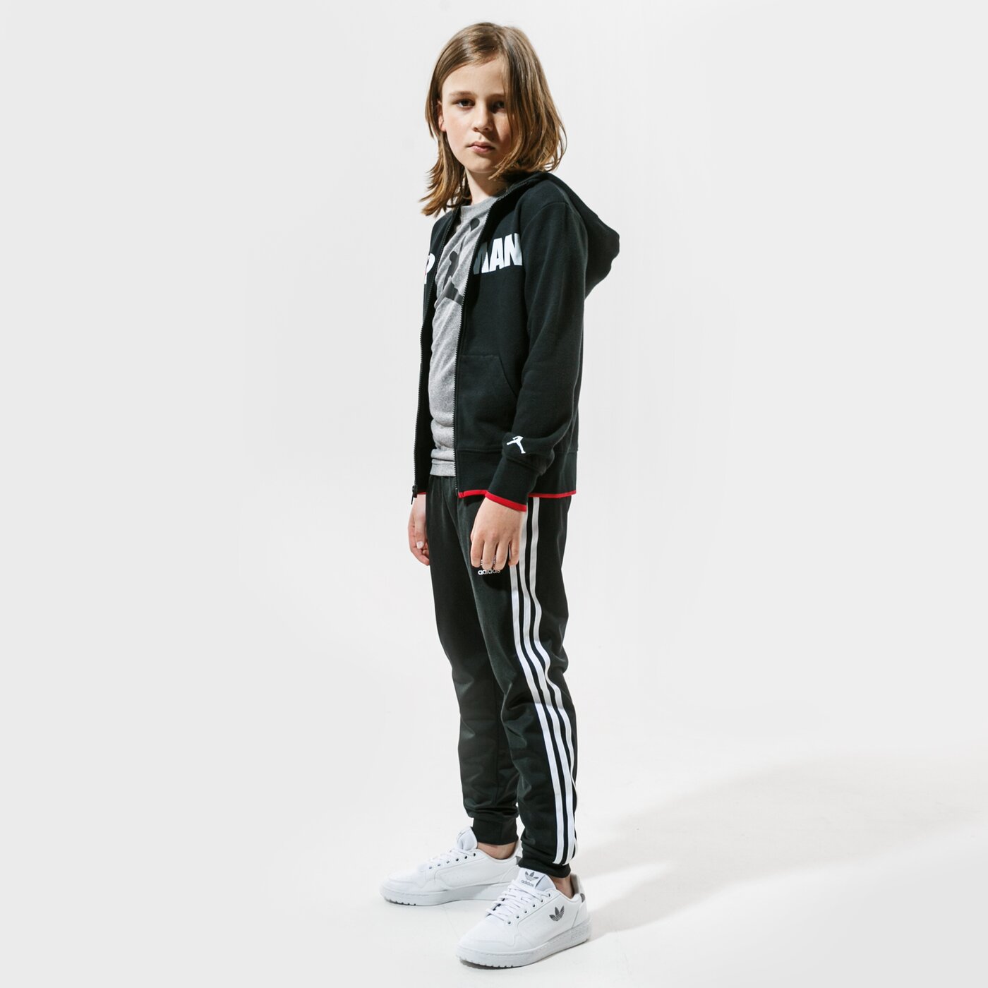 Детска тениска JORDAN ТЕНИСКА JDB JUMPMAN LOGO DF TEE BOY 954293-geh цвят сив