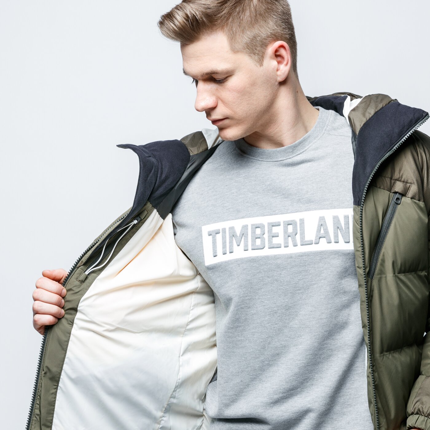 Мъжко зимно яке TIMBERLAND ЯКЕ NEO RIDGE JACKET tb0a1x3qa581 цвят зелен