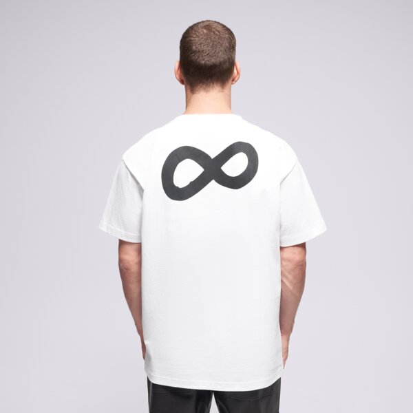 Мъжка тениска PROSTO ТЕНИСКА INFINITY D WHITE kl252mtee1171 цвят бял