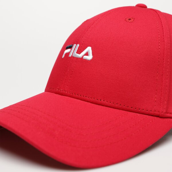 Дамска шапка с козирка FILA ШАПКА BASEBALL CAP xs23mig050640 цвят червен