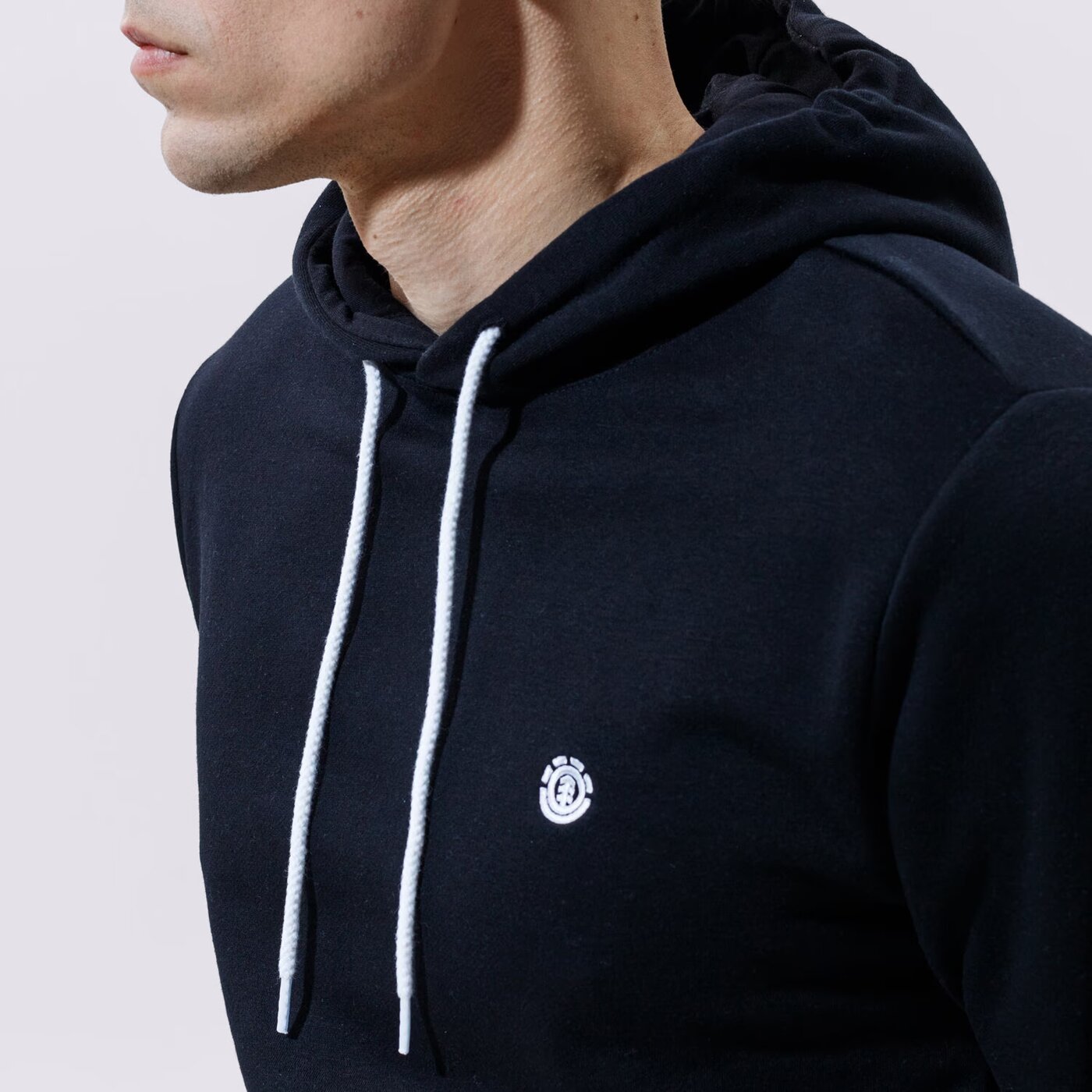 Мъжки суичър ELEMENT СУИТЧЪР CORNELL CLASSIC HO w1hob7-3732 цвят черен