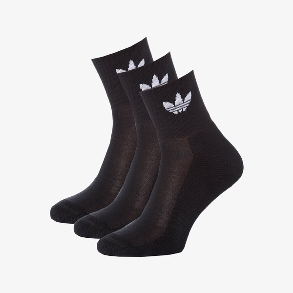 Дамски чорапи ADIDAS ЧОРАПИ MID ANKLE SCK fm0643 цвят черен