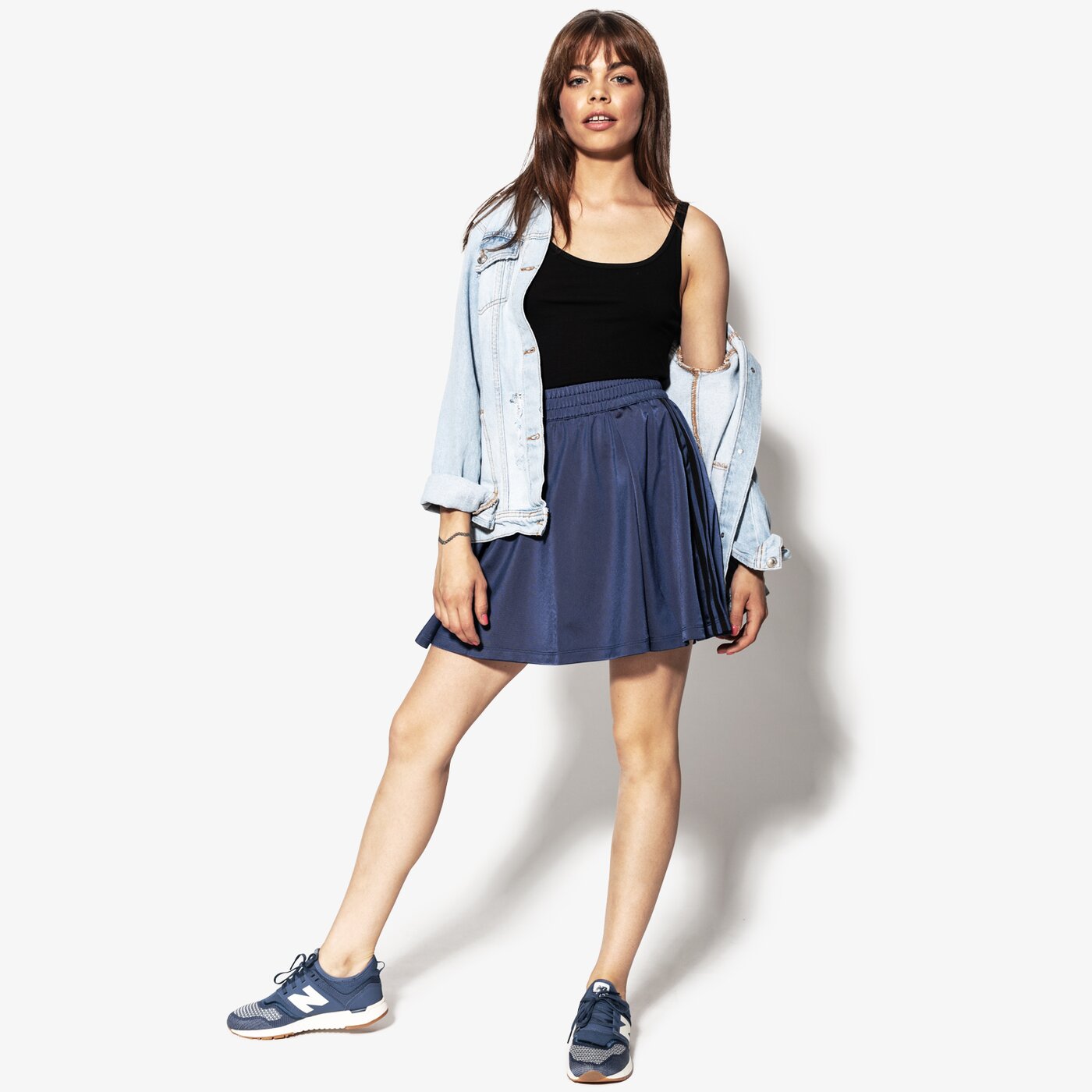 Дамски ADIDAS ПОЛА MONTHLY PACKS FSH L SKIRT ce3725 цвят тъмносин
