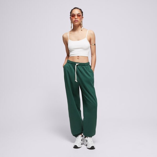 Дамски панталони NEW BALANCE ПАНТАЛОНИ ATHLETICS   FRENCH TERRY JOGGER wp41513nwg цвят зелен