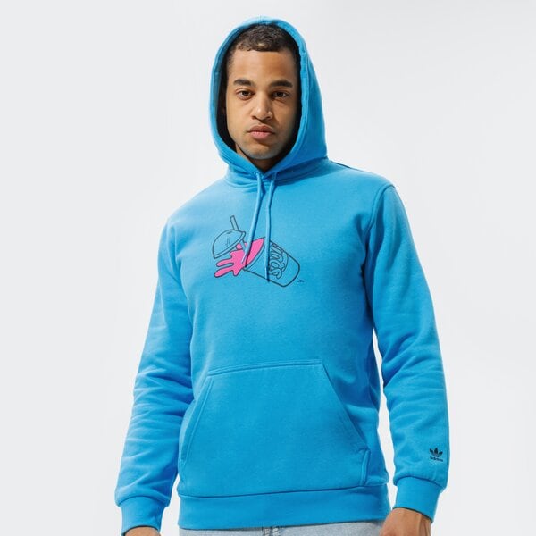 Мъжки суичър ADIDAS СУИТЧЪР С КАЧУЛКА SIMPSONS SQUISHEE HOODIE ha5812 цвят син