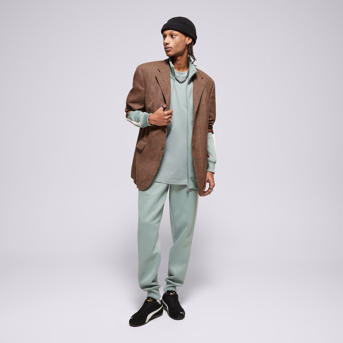 Мъжки суичър PUMA СУИТЧЪР СЪС ЗАКОПЧАВАНЕ T7   ALWAYS ON TRACK JACKET DK 629587 30 цвят зелен