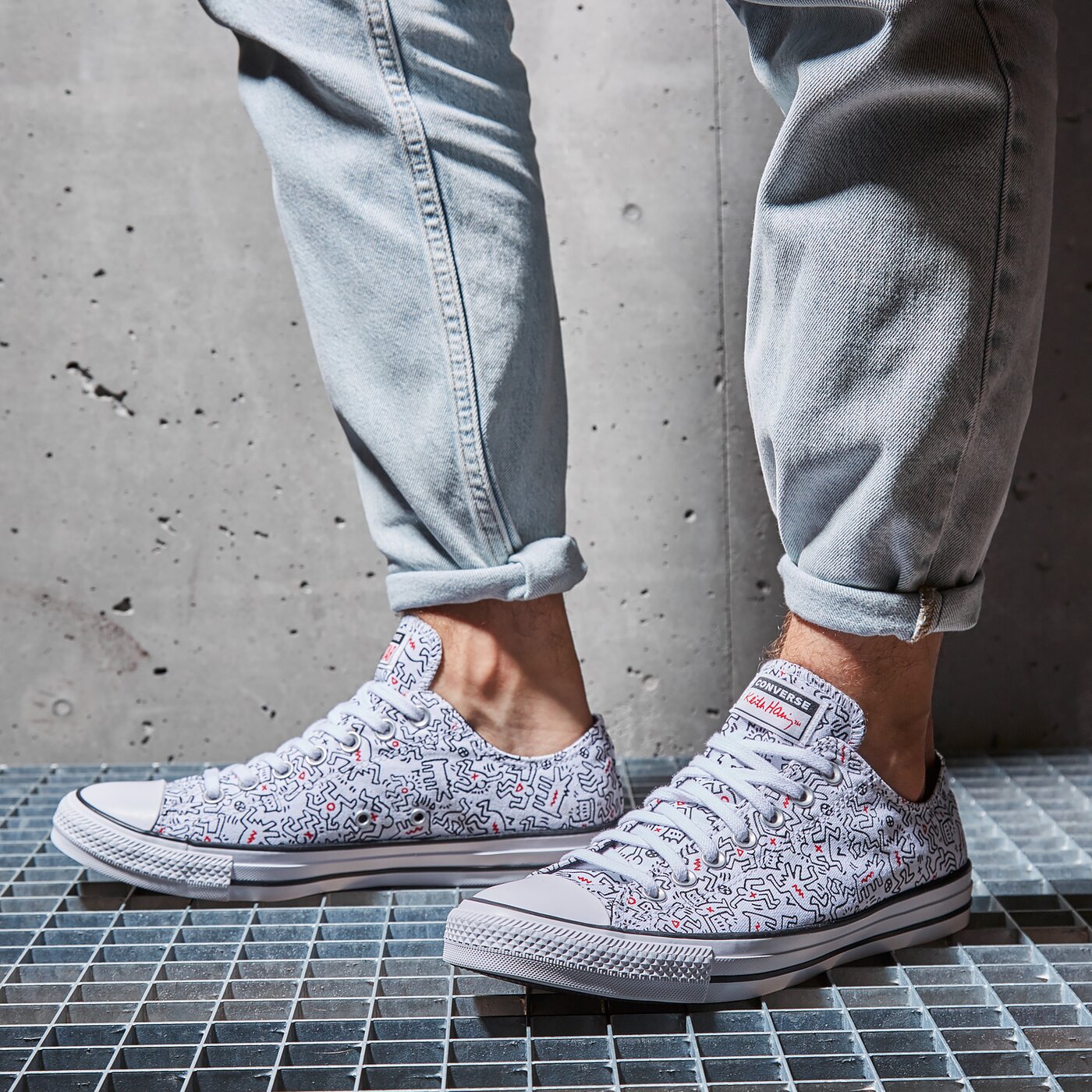 Мъжки маратонки CONVERSE CHUCK TAYLOR ALL STAR  171860c цвят бял