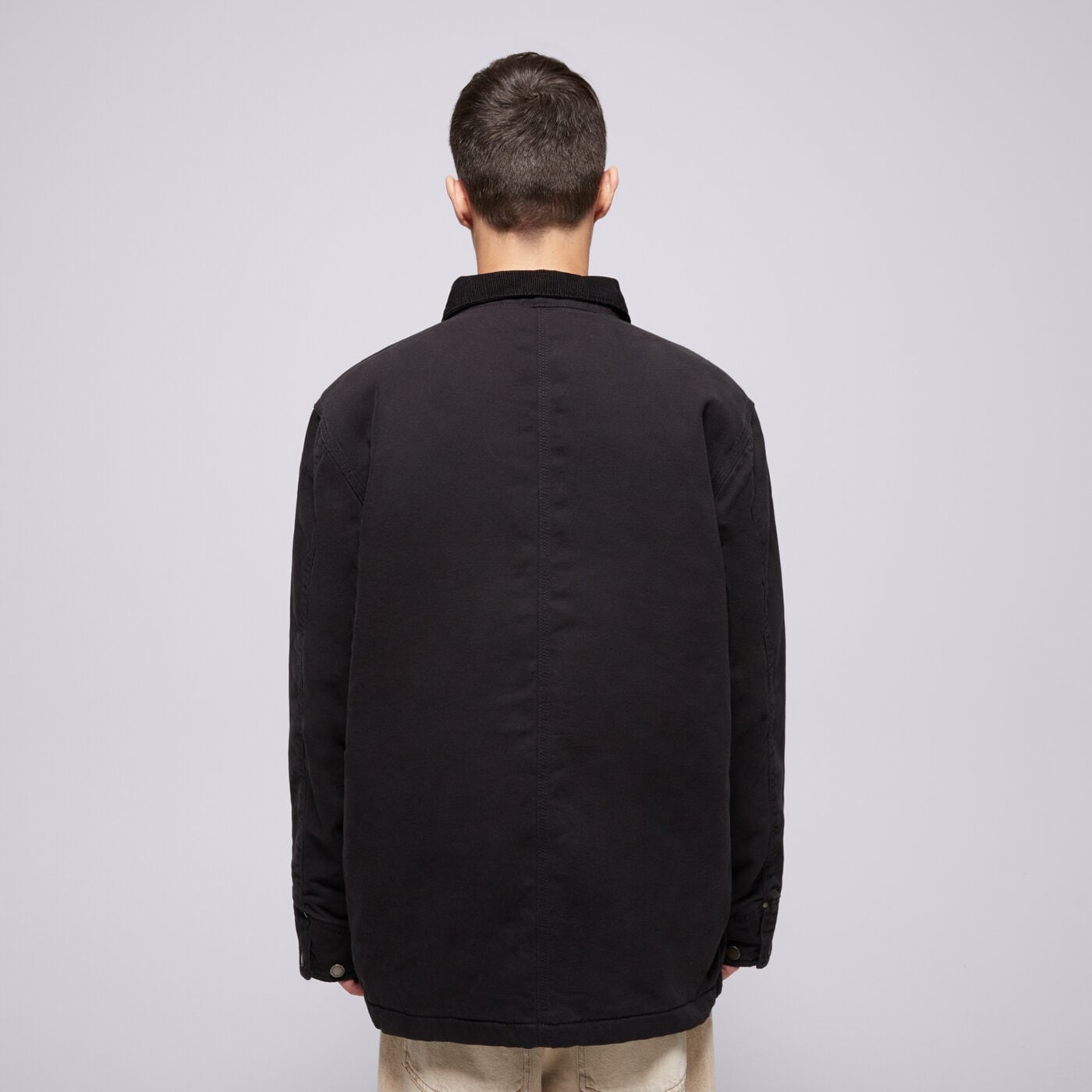 Мъжко зимно яке DICKIES ЯКЕ ЗИМНО CHORE JACKET LINED CANVAS dk0a87o3blk1 цвят черен