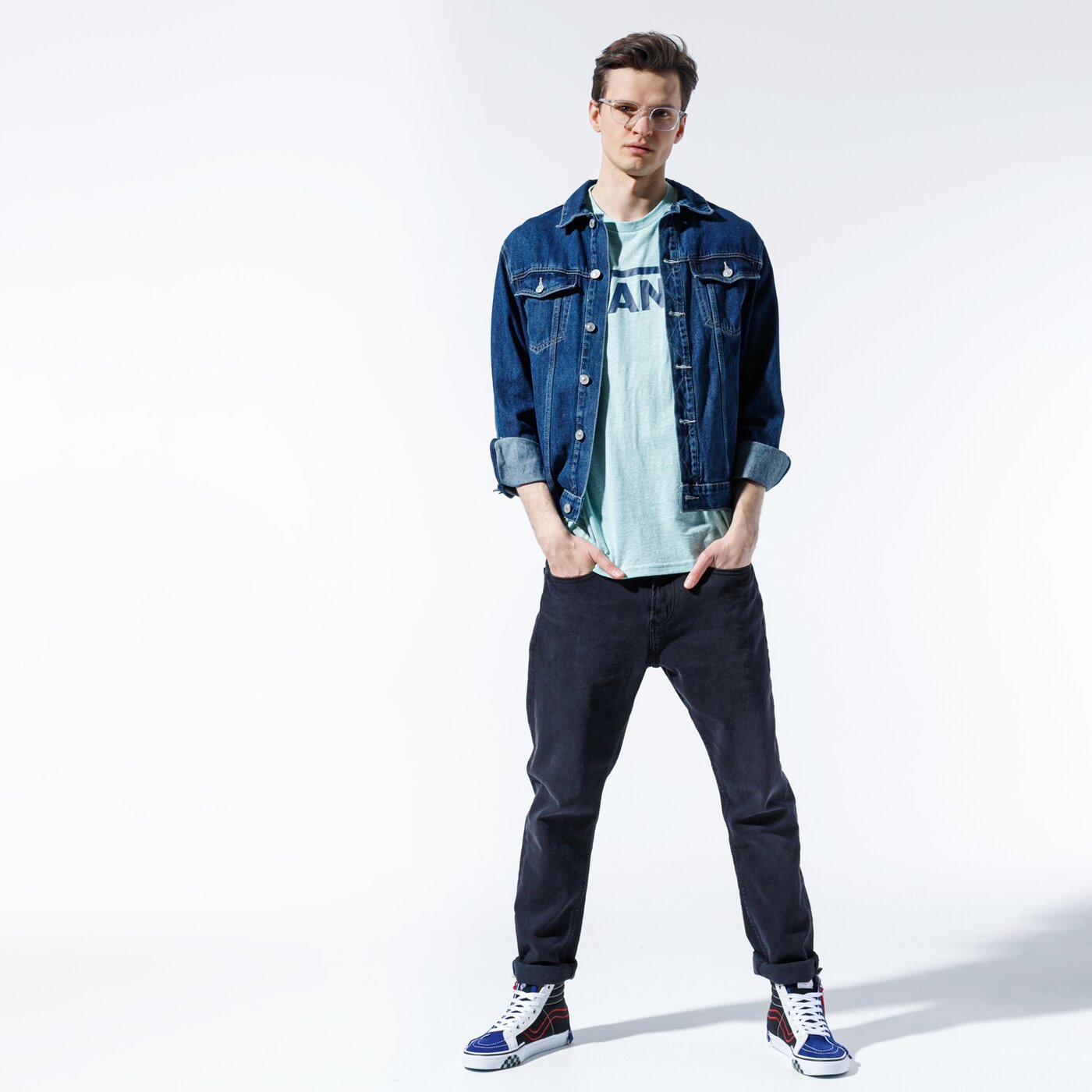 Мъжка тениска VANS ТЕНИСКА VANS CLASSIC HEATHER vn0000umyjc1 цвят зелен