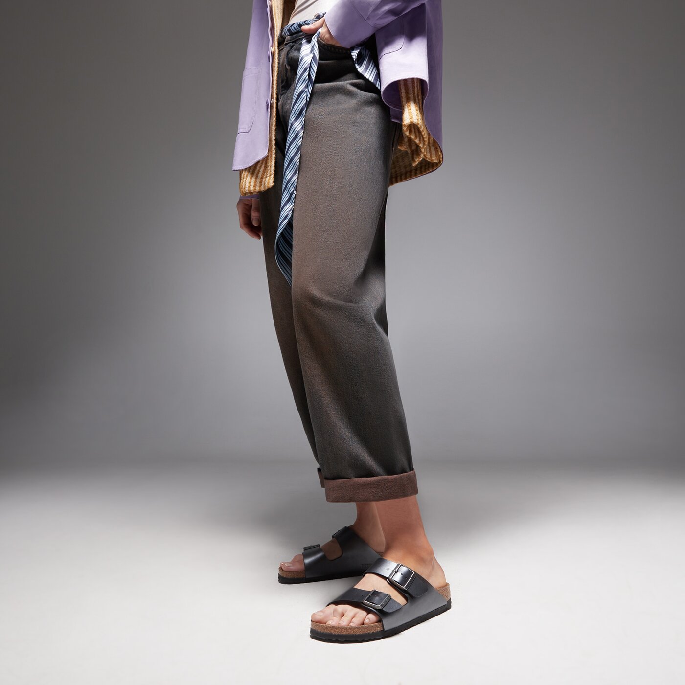 Дамски чехли и сандали BIRKENSTOCK ARIZONA  1029224 цвят черен