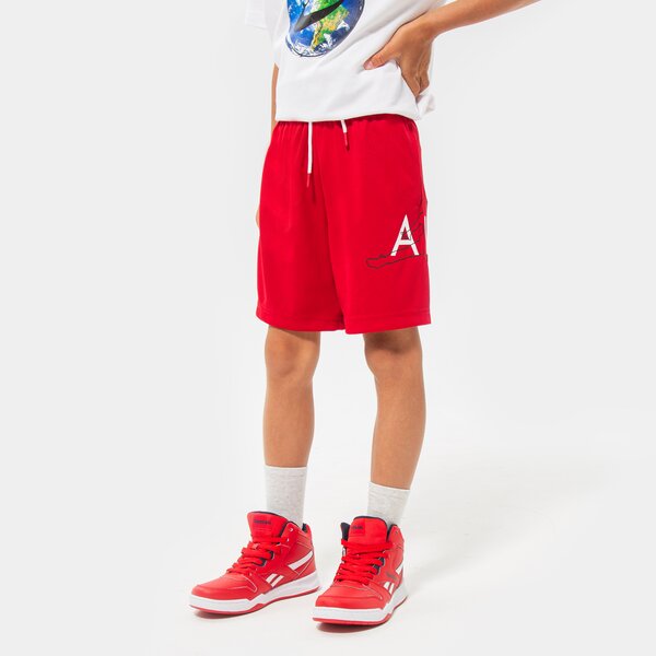  JORDAN ШОРТИ JUMPMAN BIG AIR MESH SHORT BOY 95b219-r78 цвят червен