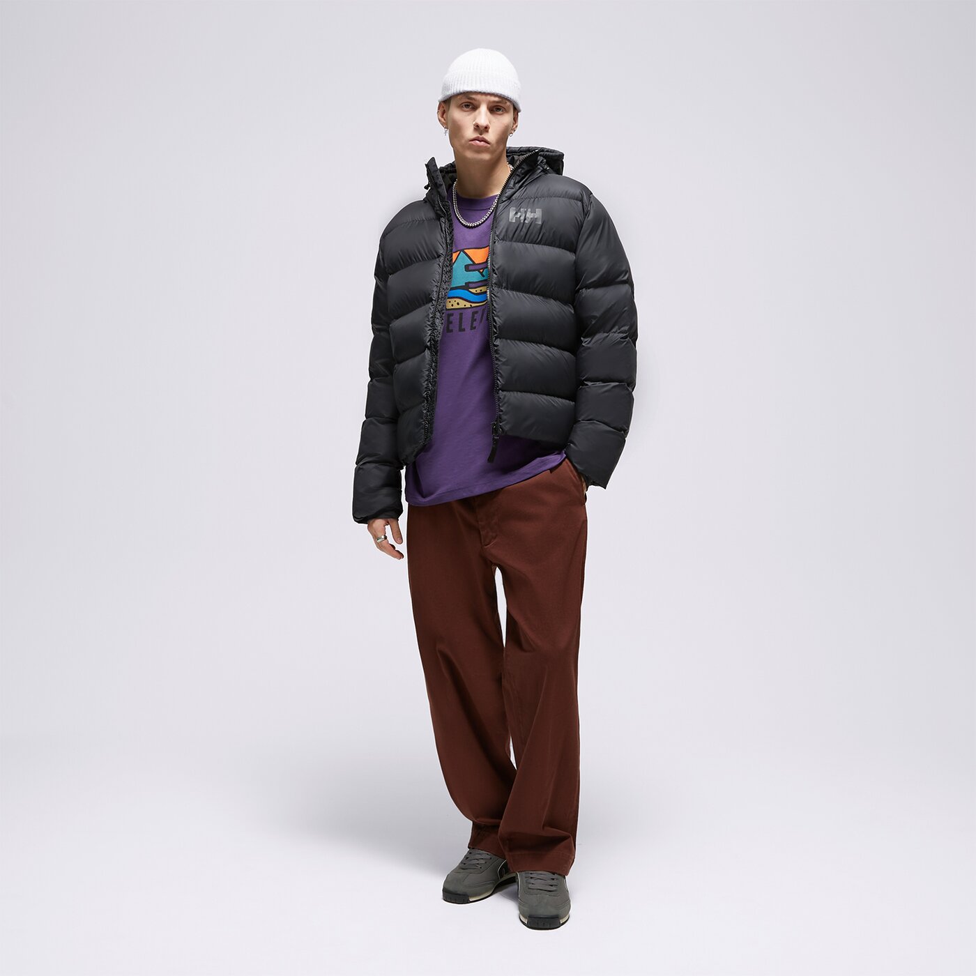 Мъжко зимно яке HELLY HANSEN ЯКЕ ЗИМНО ACTIVE PUFFY JACKET 53523990 цвят черен