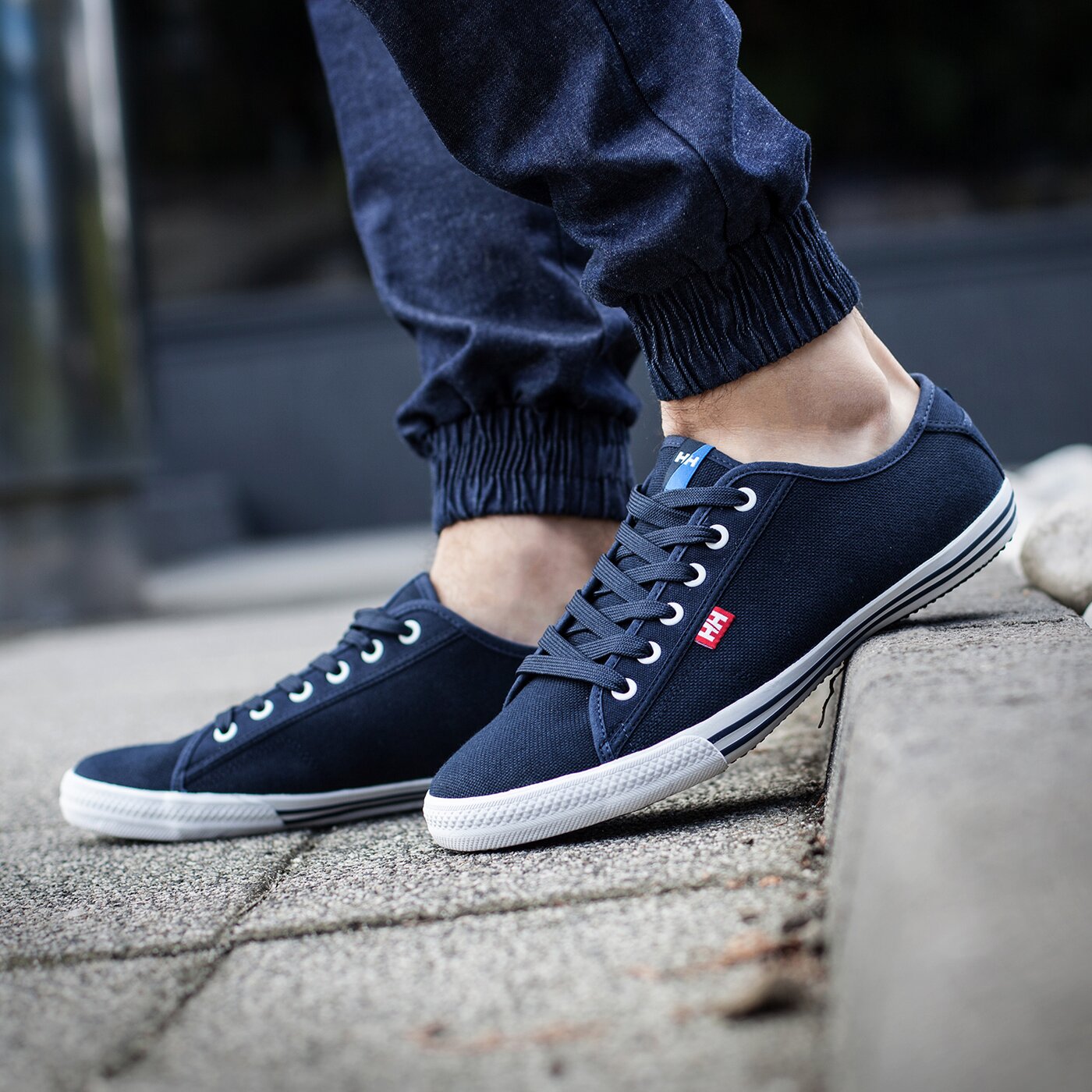 Мъжки маратонки HELLY HANSEN FJORD CANVAS 10772597 цвят тъмносин