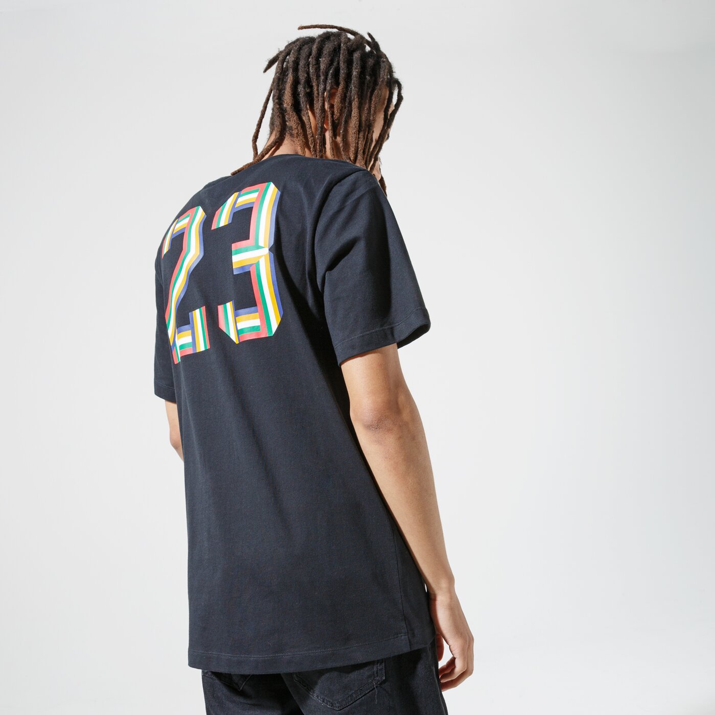 Мъжка тениска JORDAN ТЕНИСКА M J SPRT DNA JUMPMAN SS CREW cu1974-010 цвят черен