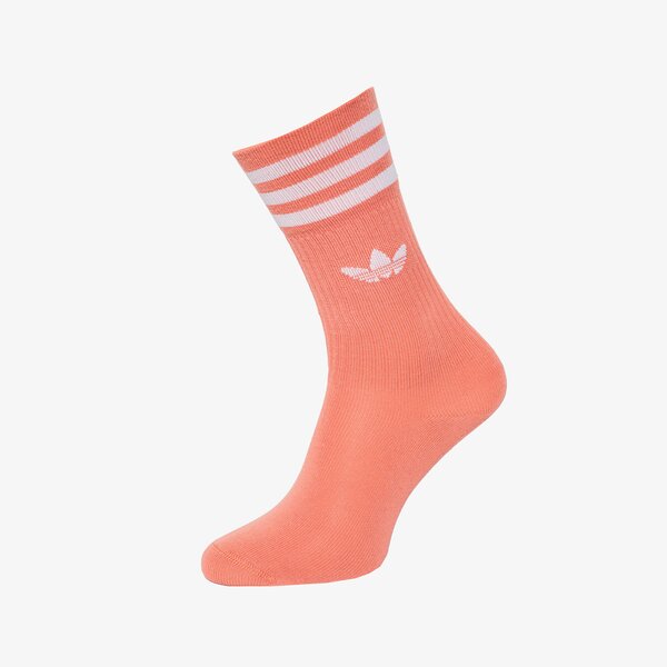 Дамски чорапи ADIDAS ЧОРАПИ SOLID CREW SOCK hl6767 цвят бял