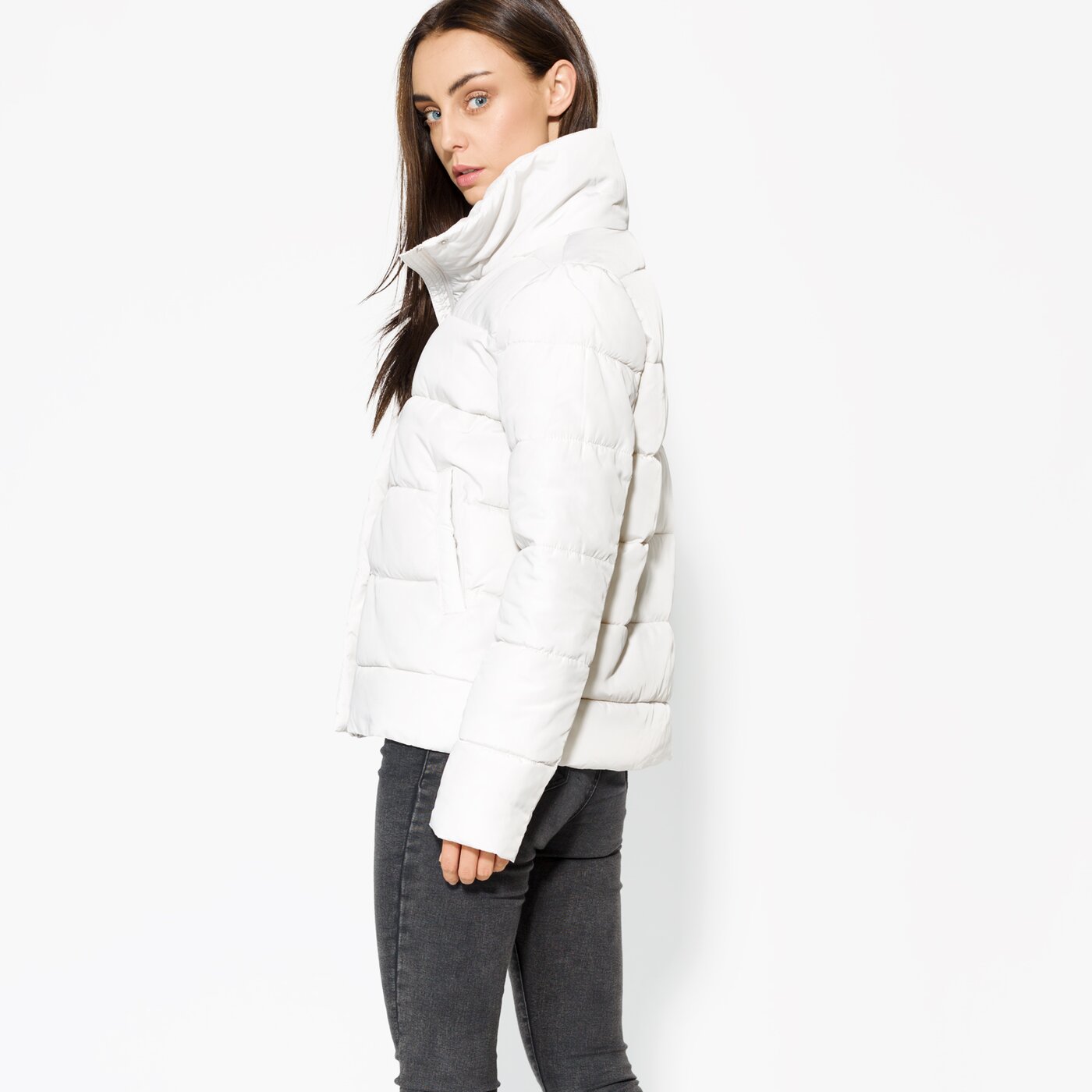 Дамско зимно яке CONFRONT ЯКЕ RANI cfv37kud01002 цвят бял