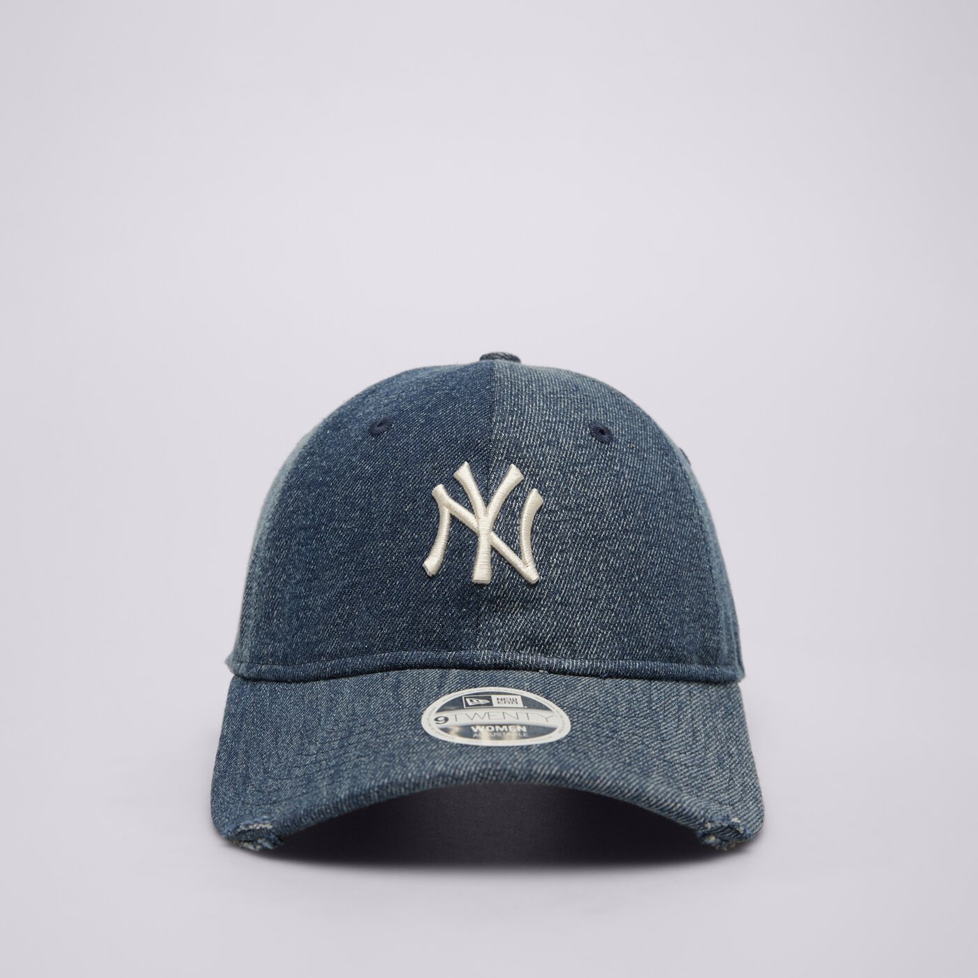 Дамска шапка с козирка NEW ERA ШАПКА WMNS ACID DENIM 920 NYY NEW YORK YANKEES 60595375 цвят тъмносин