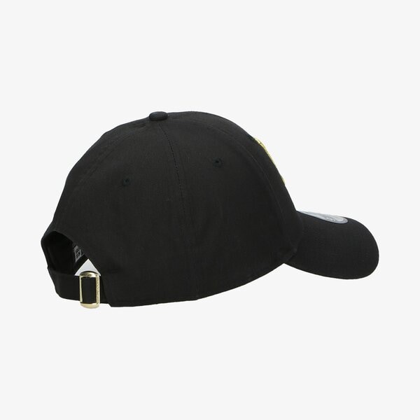 Дамска шапка с козирка NEW ERA ШАПКА NE METALLIC LOGO 9FORTY LOSDOD BLK 60112672 цвят черен