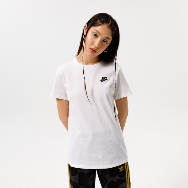 Дамска тениска NIKE ТЕНИСКА ESSENTIAL SHORT SLEEVE dn2393-100 цвят бял