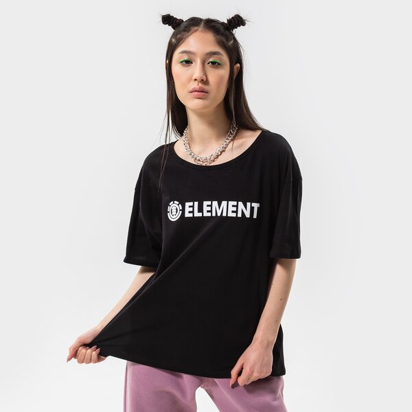 Дамска тениска ELEMENT ТЕНИСКА ELEMENT LOGO SS W w3ssb7-3732 цвят черен