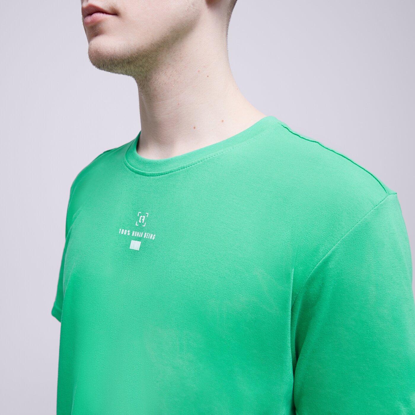 Мъжка тениска CONFRONT ТЕНИСКА ESSENTIAL GREEN cf123tsm73002 цвят зелен