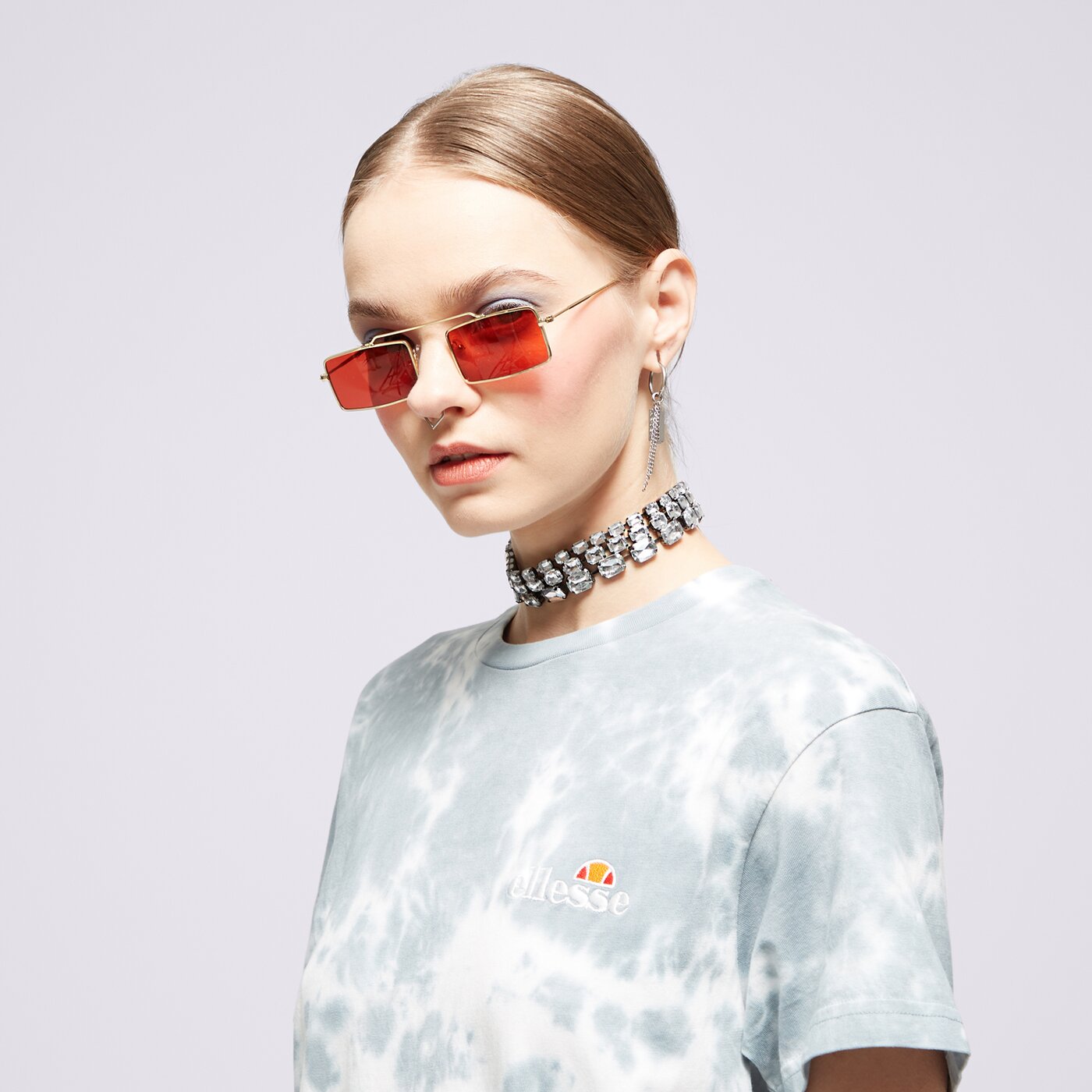 Дамски ELLESSE РОКЛЯ ADORE TIE DYE АНЦУГS TD sgm14193944 цвят зелен