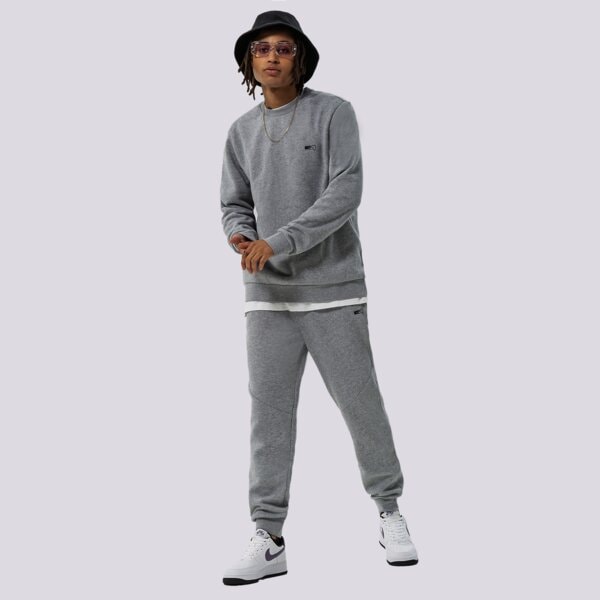 Мъжки суичър CONFRONT СУИТЧЪР CONFRONT CREW MINI LOGO cf322blm92002 цвят сив