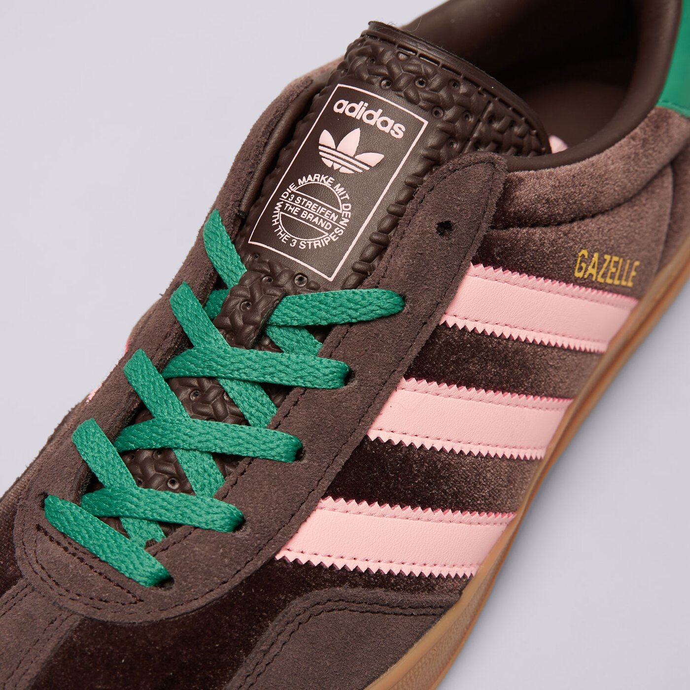 Дамски маратонки ADIDAS GAZELLE INDOOR W ji2714 цвят кафяв