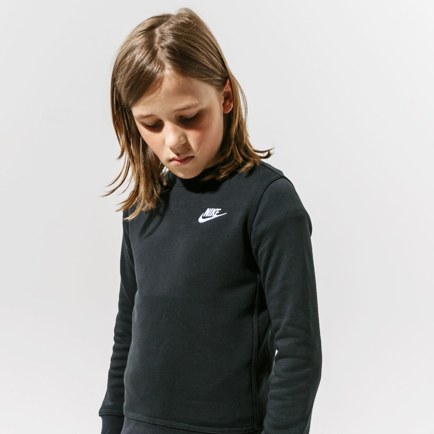 Детски суичър NIKE СУИТЧЪР SPORTSWEAR BOY da0861-010 цвят черен