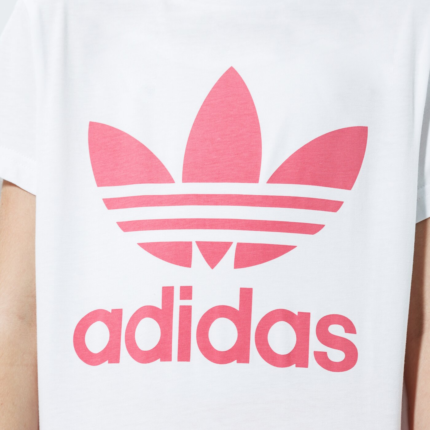 Adidas ТЕНИСКА Trefoil Tee Ww Gn8213 Детски Цвят бял Модни Тениски