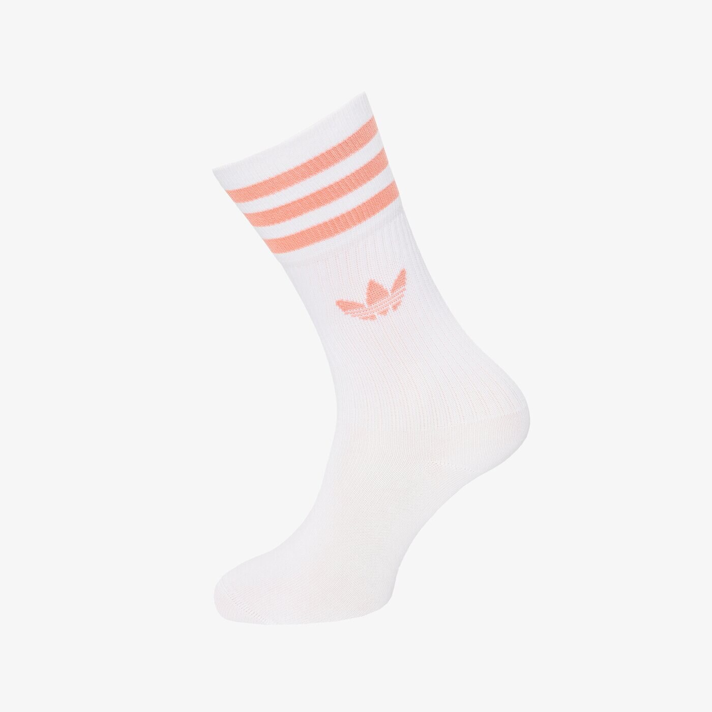 Дамски чорапи ADIDAS ЧОРАПИ SOLID CREW SOCK hl6767 цвят бял