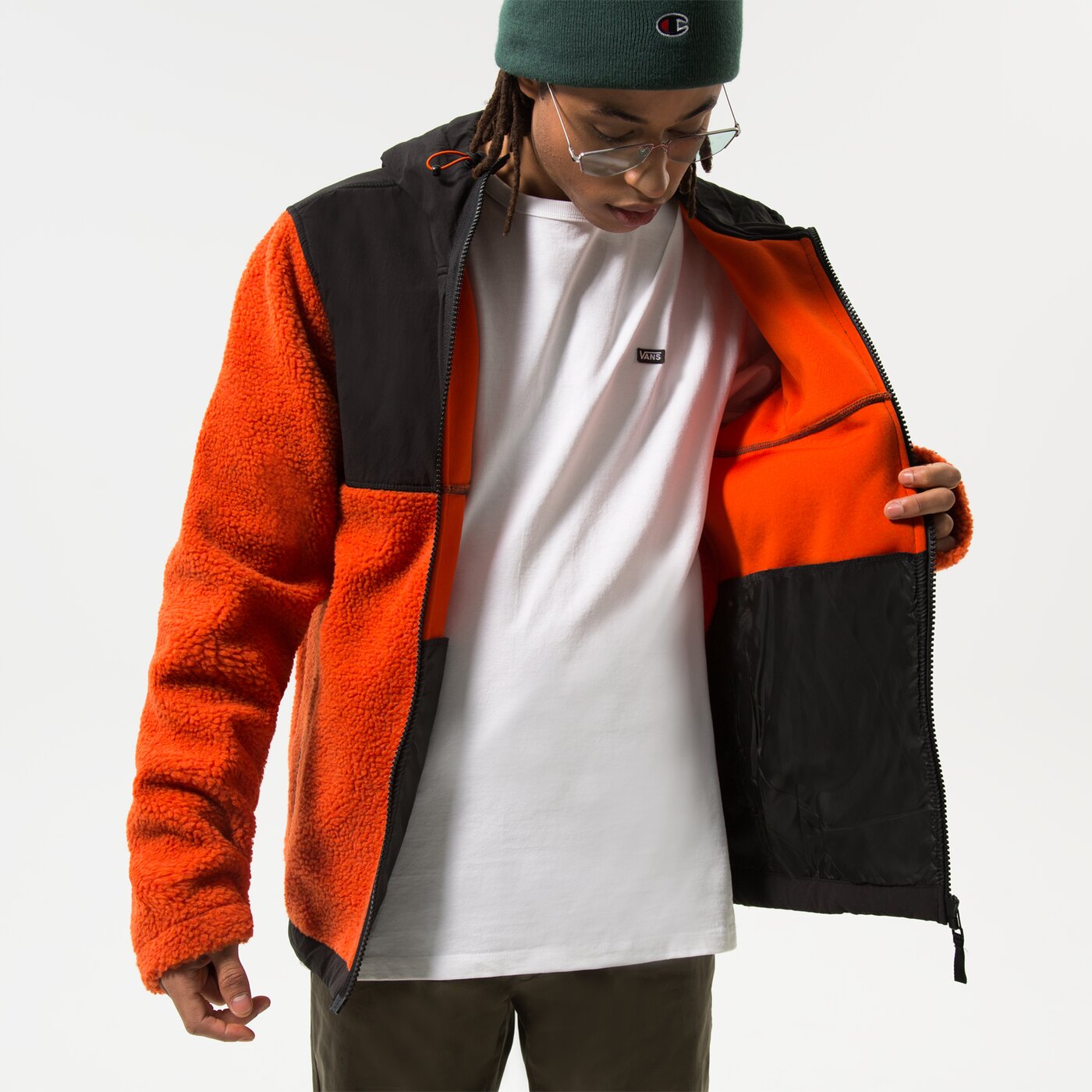 Мъжки суичър HELLY HANSEN ПОЛАР ROZPINANY PATROL PILE 53678300 цвят черен