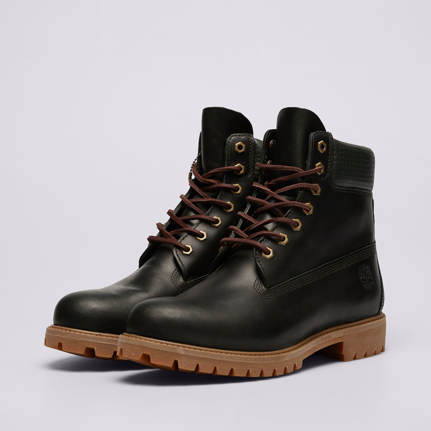 Мъжки боти TIMBERLAND PREMIUM 6 IN LACE WP BOOT tb0a2p6weeq1 цвят зелен
