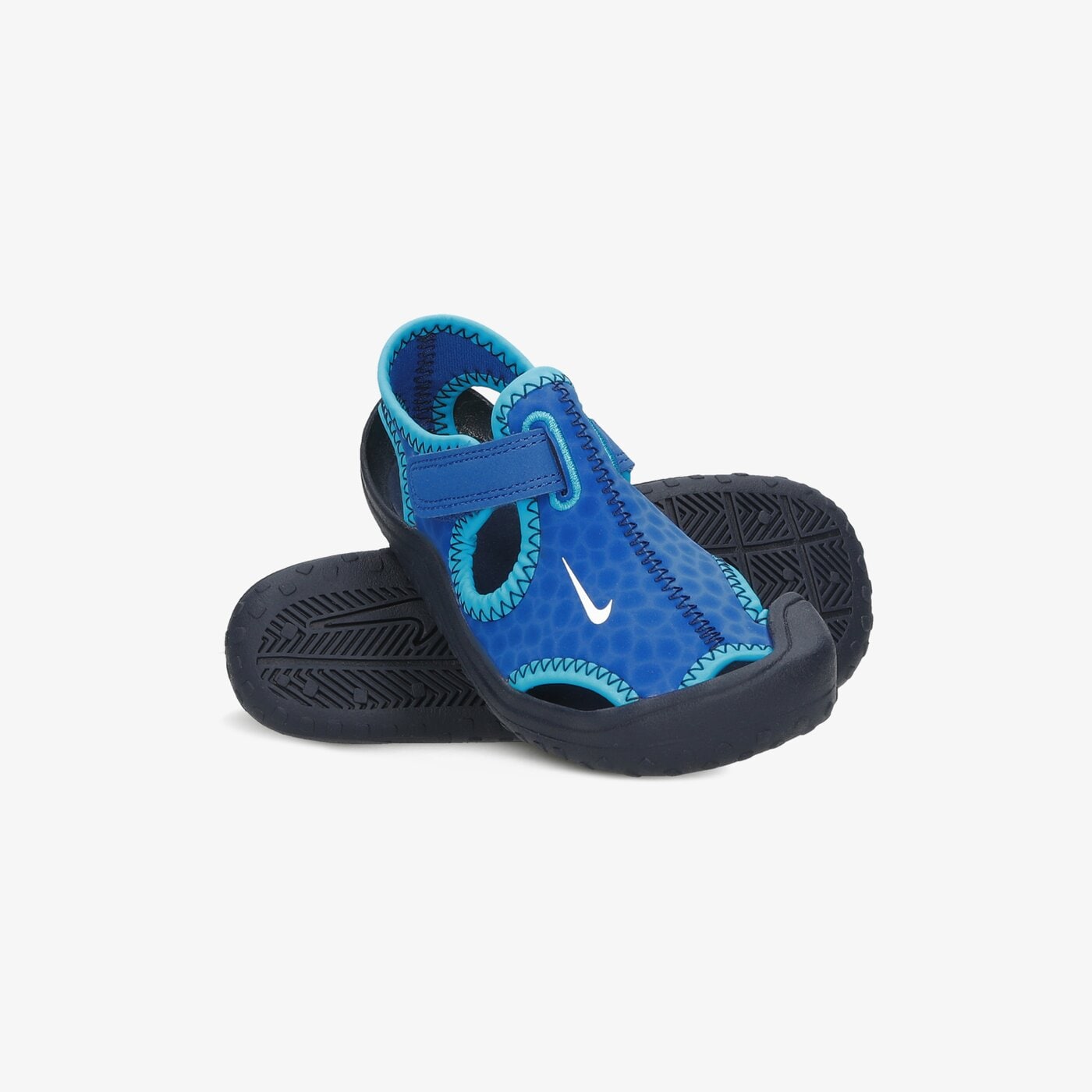 Детски чехли и сандали NIKE SUNRAY PROTECT (TD)  344925-409 цвят син