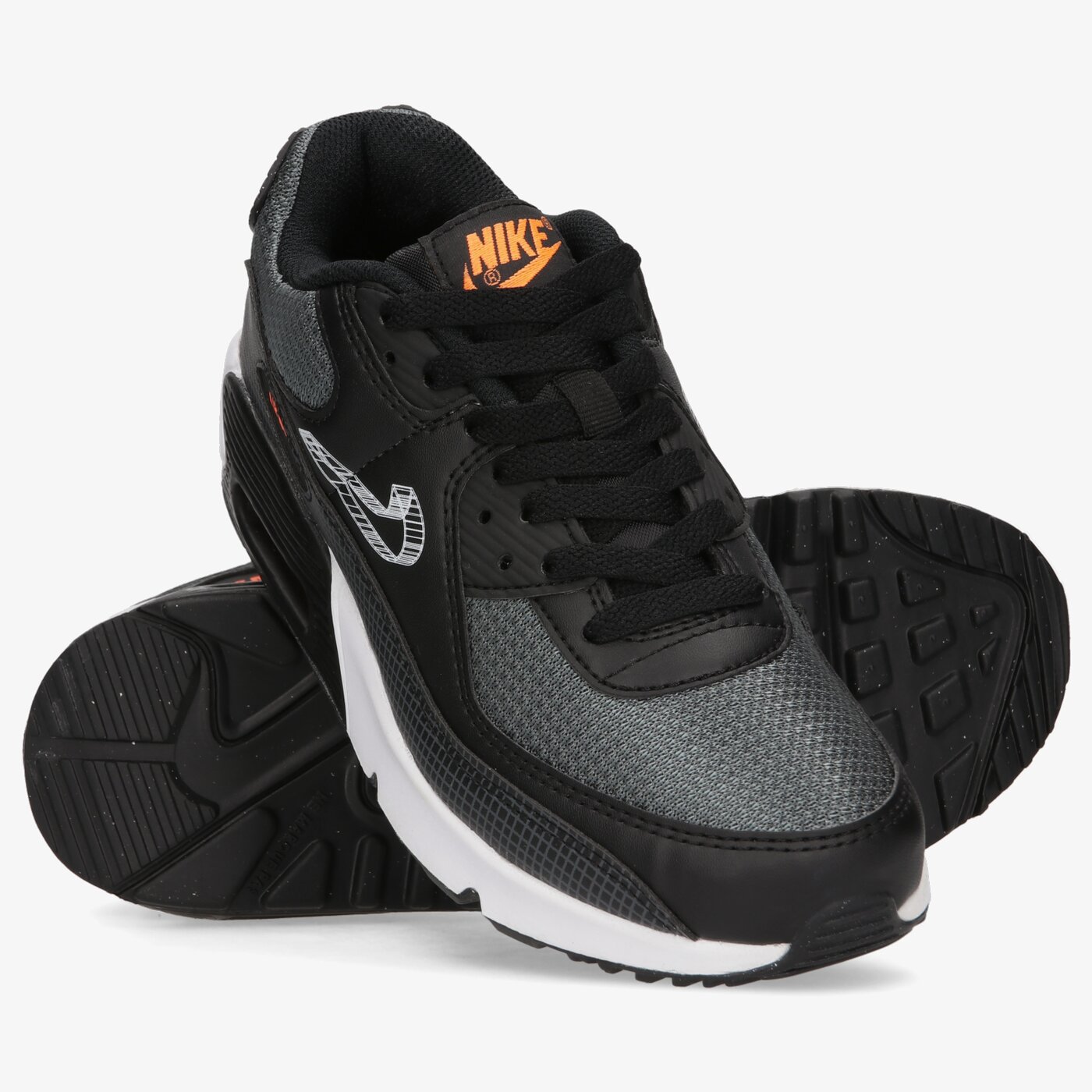 Детски маратонки NIKE AIR MAX 90 NN MESH GS M dr0172-001 цвят черен