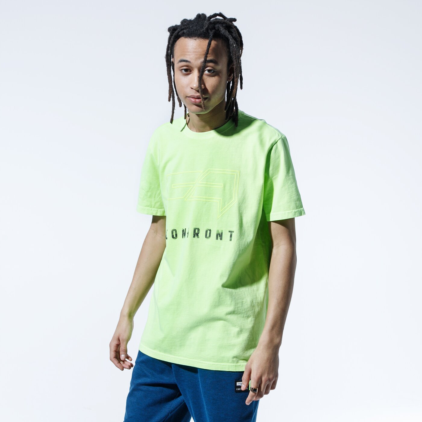 Мъжка тениска CONFRONT ТЕНИСКА MARTELL cf120tsm58001 цвят зелен