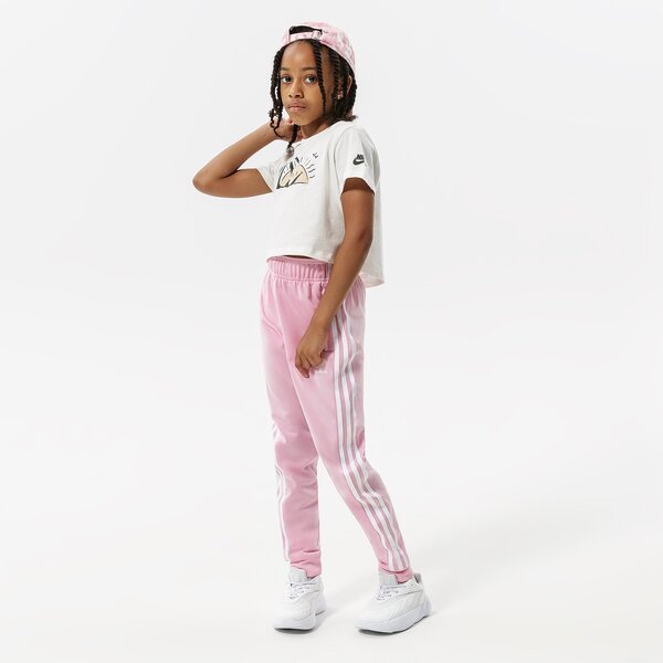 Детски панталони ADIDAS ПАНТАЛОНИ SST TRACK PANTS GIRL hd2046 цвят розов