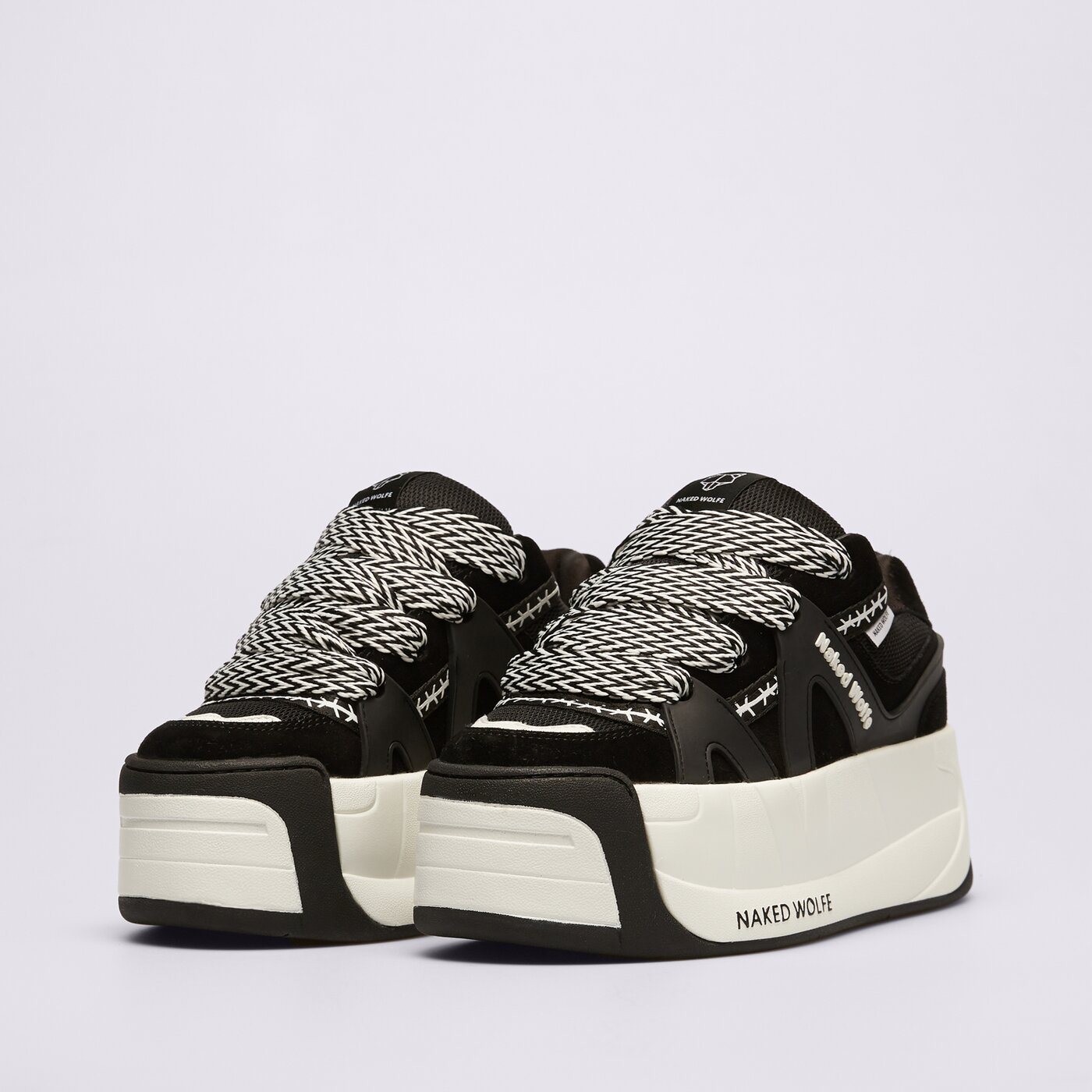 Дамски маратонки NAKED WOLFE SLIDER nwsliderblack цвят черен