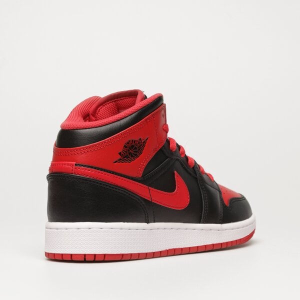 Детски маратонки AIR JORDAN 1 MID (GS) dq8423-060 цвят черен