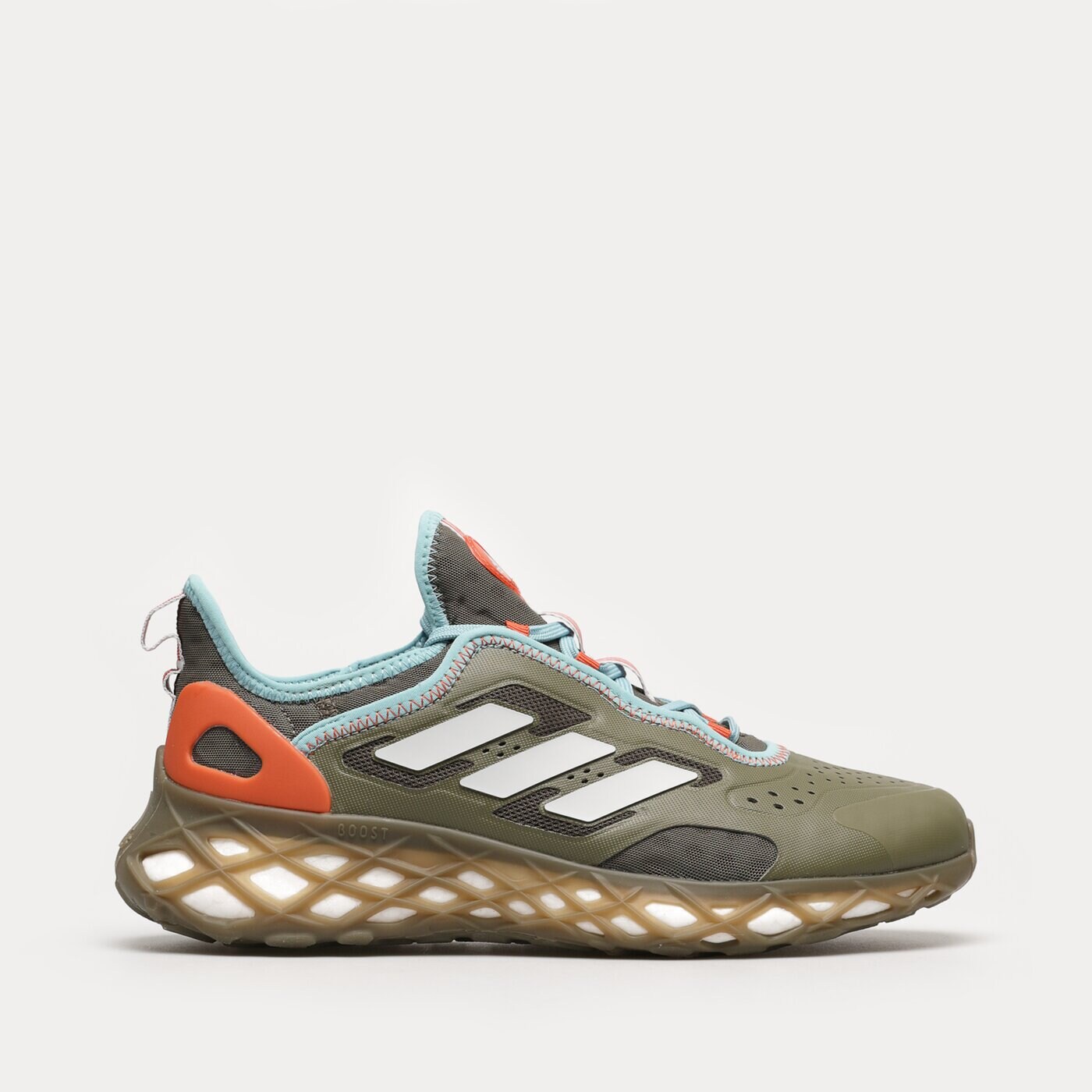 Мъжки маратонки ADIDAS WEB BOOST hq6170 цвят зелен