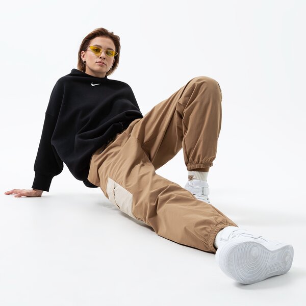 Дамски суичър NIKE СУИТЧЪР W NSW STYLE FLC MOCK OOS dq5765-010 цвят черен