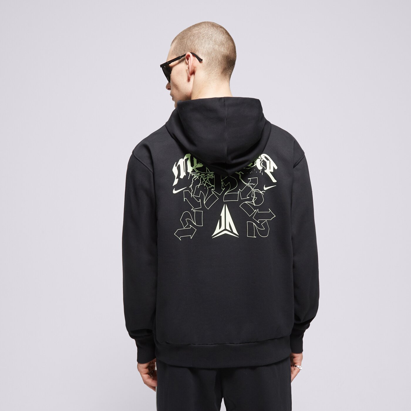 Мъжки суичър NIKE СУИТЧЪР С КАЧУЛКА JA M NK DF STD ISS PO HDY NBA fn2987-010 цвят черен