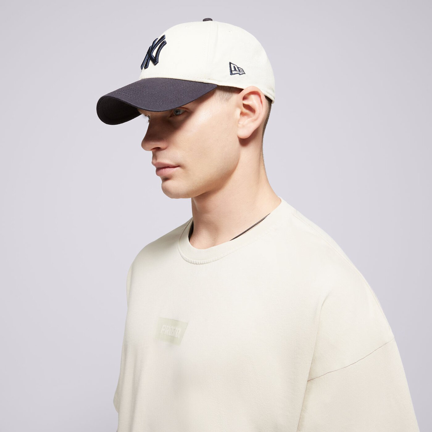 Мъжка тениска PROSTO  ТЕНИСКА BOX 2.0 kl251mtee1131 цвят бежов