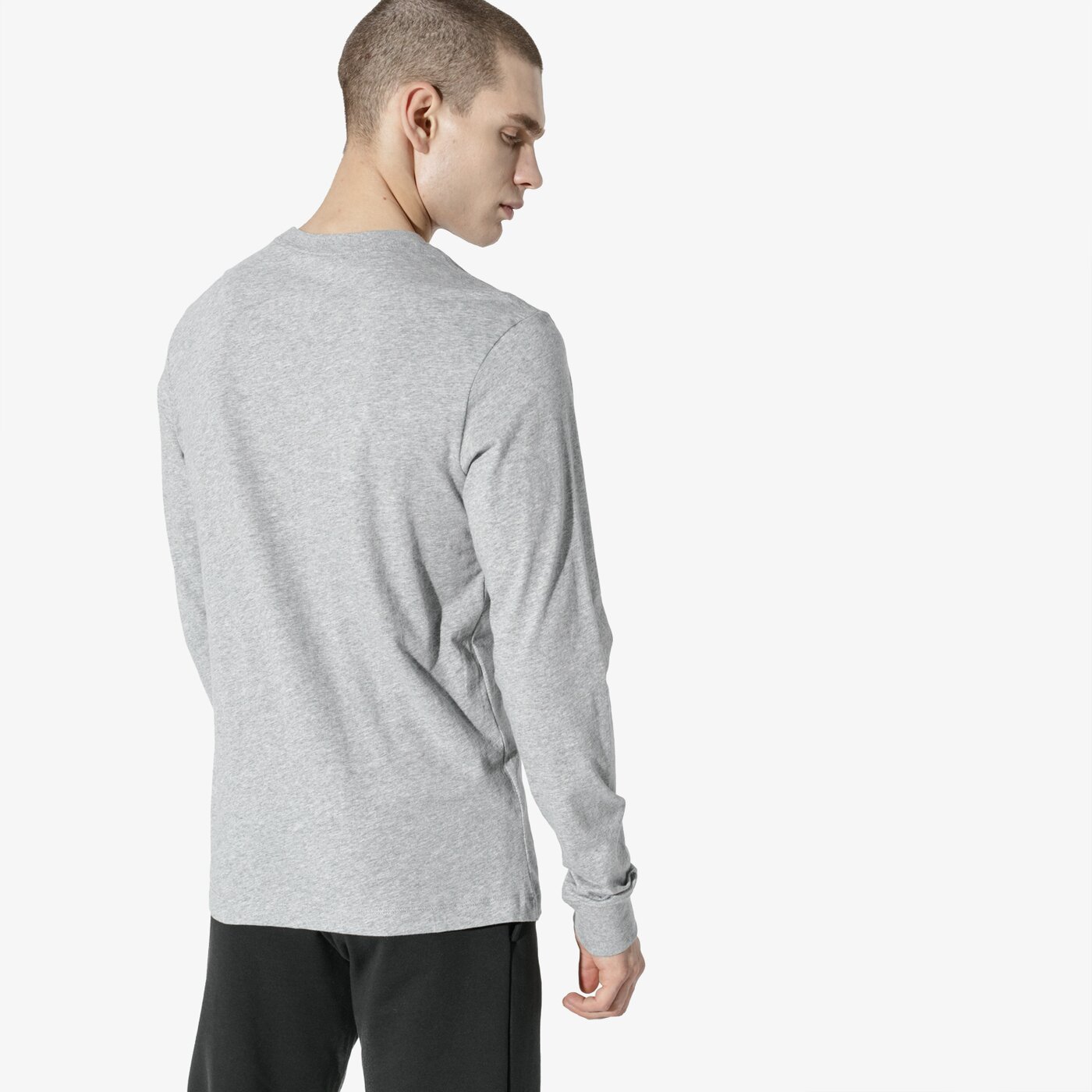 Мъжка тениска NIKE ТЕНИСКА NSW CLUB LONG-SLEEVE TEE ar5193-063 цвят сив