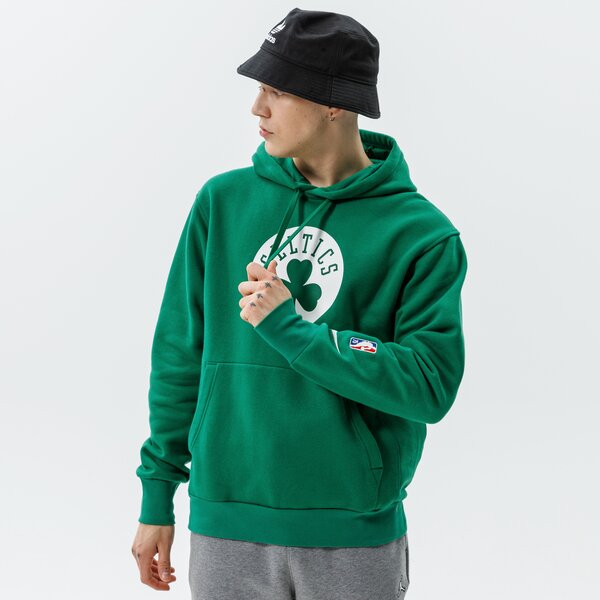 Мъжки суичър NIKE СУИТЧЪР С КАЧУЛКА BOS M NK PO FLC ESSNTL NBA db1818-312 цвят зелен