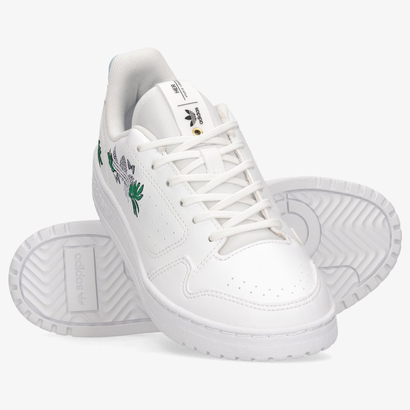 Детски маратонки ADIDAS NY 90 J h06591 цвят бял