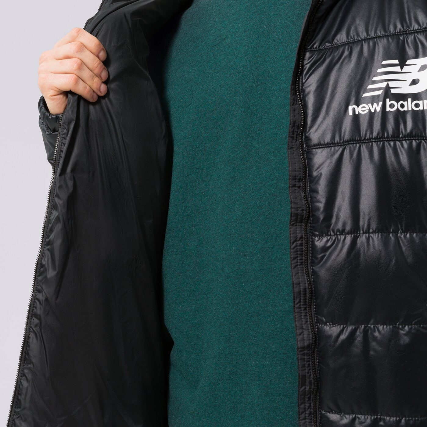 Мъжко зимно яке NEW BALANCE ЯКЕ ЗИМНО NB ATHLETICS WINTERIZED mj13513bk цвят черен