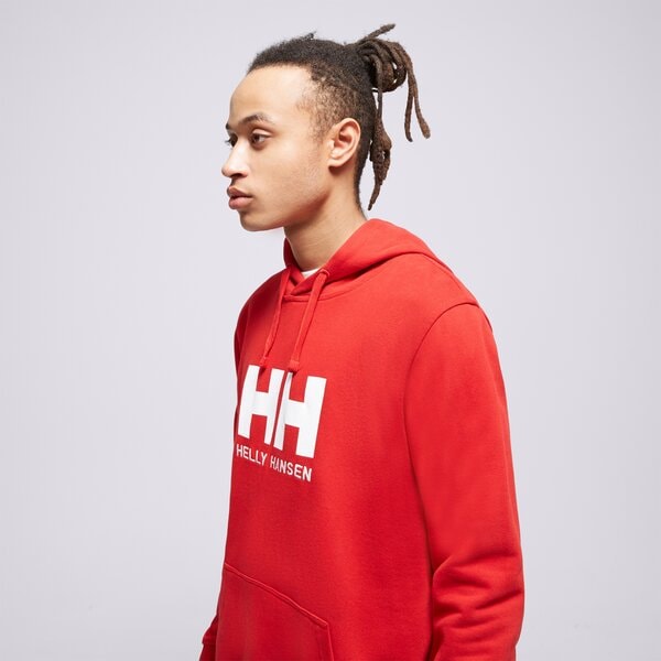 Мъжки суичър HELLY HANSEN СУИТЧЪР С КАЧУЛКА HH LOGO 33977163 цвят червен